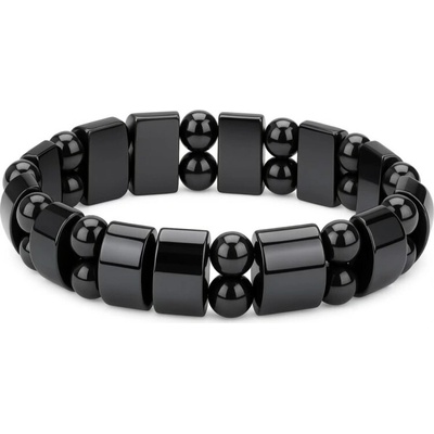 Solla Black Force unisex náramok z hematitu čierny CH-UNI-NR1
