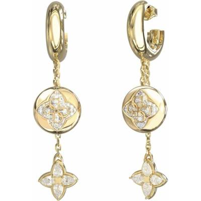 Guess Spinning Bloom náušnice JUBE06471JWYGT/U
