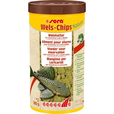 Sera 1 литър sera Catfish Chips Nature chip food Храна за риби