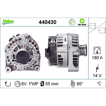 Alternátor VALEO 440430