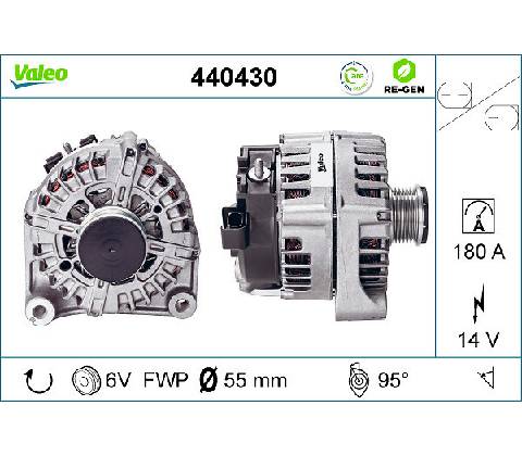 Alternátor VALEO 440430