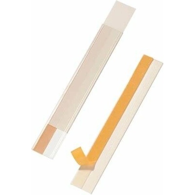 Držiak štítkov, 40 mm, samolepiaci, DURABLE, Scanfix, 50 ks