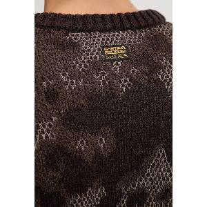 G-Star RAW Пуловер с вълна Loose jacquard (D27246.E586.H519)