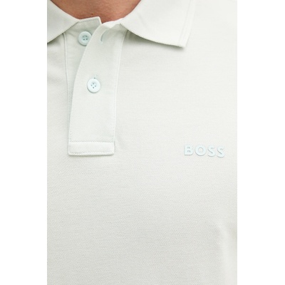 BOSS Orange тениска с яка мъжка от памук Prime (50507813)