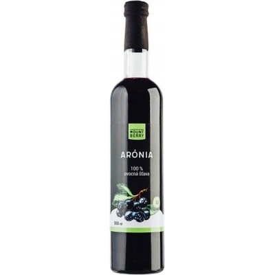 Wellberry Šťáva přírodní aronie 100% BIO 0,5 l