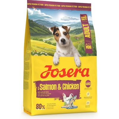 Josera Mini Adult Salmon and Chicken 0,9 kg