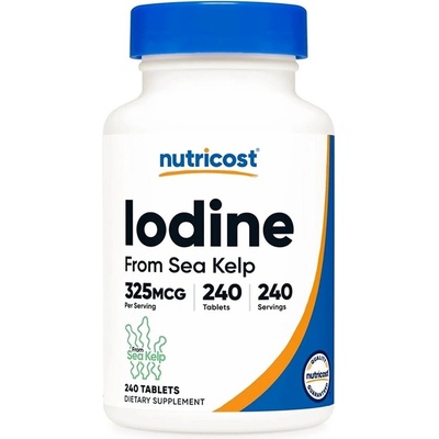 Nutricost Йод 325 g 240 таблетки | Nutricost (67263 (379101) NC)
