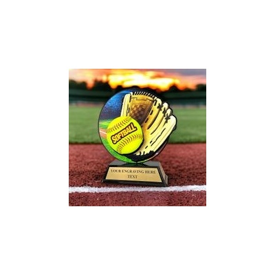 Poháry Bauer Akrylátová trofej FABM10 Softball