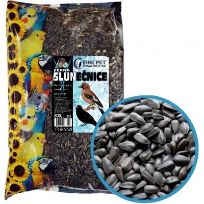 Fine Pet Slunečnice černá 0,8 kg