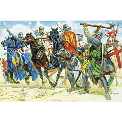 Model Kit figúrky 6126 ARAB WARRIORS MEDIEVAL ERA 1:72