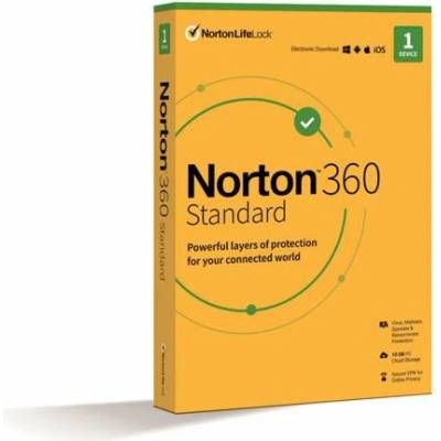 Norton 360 STANDARD 10GB + VPN 1 lic. 1 lic. 2 roky ESD (21435516)
