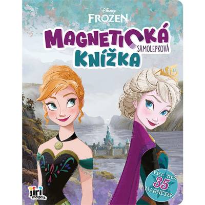 Jiri Models magnetická samolepková knížka ledové království