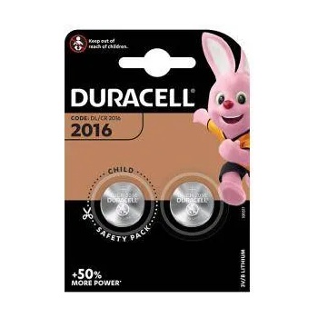 Duracell Батерии Duracell CR2016, 2 бр, 15.00462
