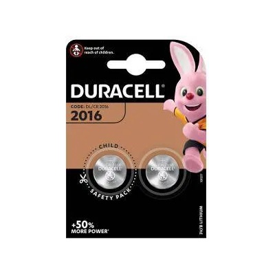 Duracell Батерии Duracell CR2016, 2 бр, 15.00462