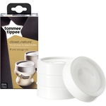 Tommee Tippee Капак за контейнер за съхранение на кърма, 4 бр. /оп (Closer to Nature)