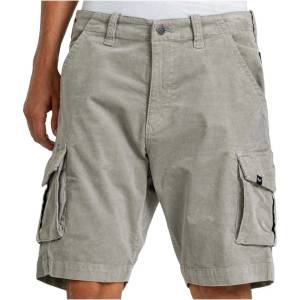 Reell Мъжки къси панталони Reell City Cargo Short ST Shorts - Baby Cord Aqua Grey - размер 30 (UK) (012-1521-0513)
