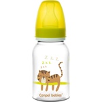 Canpol babies Шише за хранене Canpol - Жълто, 125 ml (59/100_gre) - baby