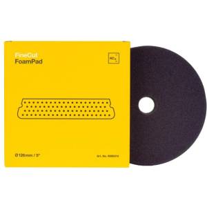 Koch Chemie Fine Cut Foam Pad 126 x 25 mm - Полиращ диск жълт (4239)