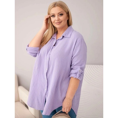 Dámská mušelínová oversize košile 65622