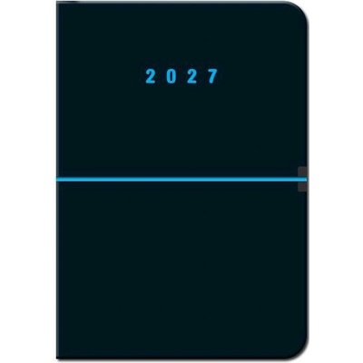 Capri A5 Týždenný 2027 Čierny