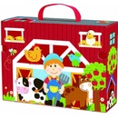 Tooky Toy Farma v kufríku 17 ks