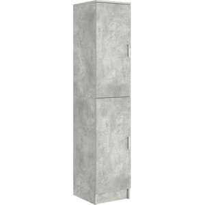 vidaXL Висок шкаф Циментено сиво 35 x 39 x 168 см (869333)