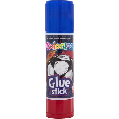 COLORINO lepiaca tyčinka Football, 15 g, biela