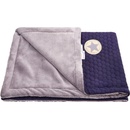 Little Angel Deka dvojitá BUBLINKY MAZLIEK Outlast tm.modrá sivá