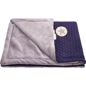 Little Angel Deka dvojitá BUBLINKY MAZLIEK Outlast tm.modrá sivá