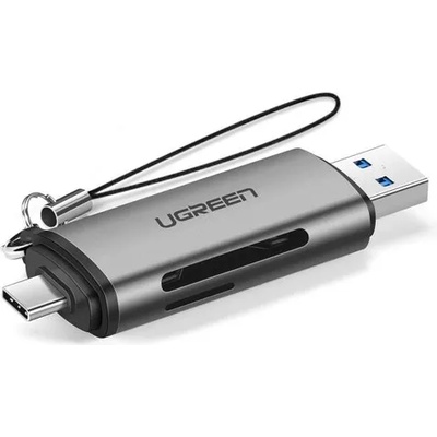 UGREEN Адаптер Ugreen, USB-C към USB 3.0 и SD, Micro SD