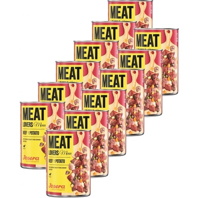 Josera Meat Lovers Menu Beef with Potato 12 x 800 g