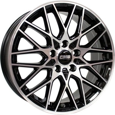 CMS C25 8x19 5x120 ET52 black polished