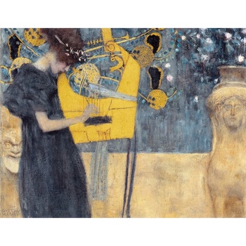 Fedkolor Репродукция на картина на Густав Климт - , 70 x 55 cm Music - Fedkolor (Gustav Klimt_47_70x55)