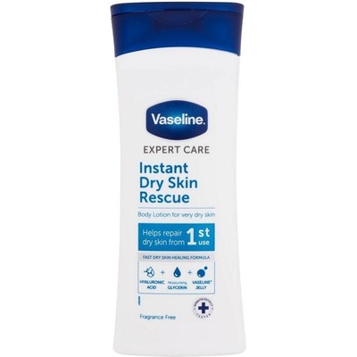 Vaseline Instant Dry Skin Rescue telové mlieko pre veľmi suchú pokožku 400 ml