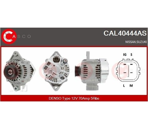 generátor CASCO CAL40444AS