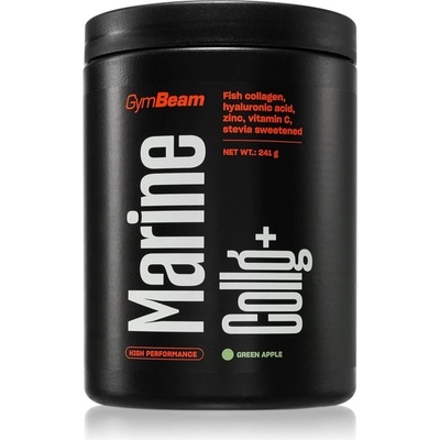 GymBeam Marine Collg+ zelené jablko 241 g