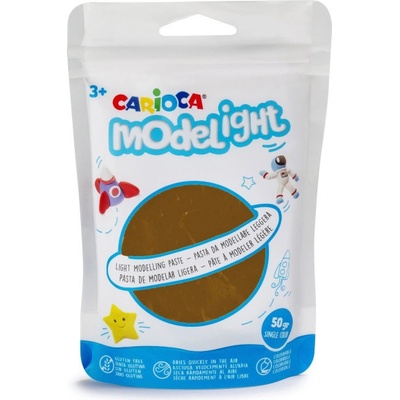 Carioca Modelovací hmota Modelight 50g Hnědá