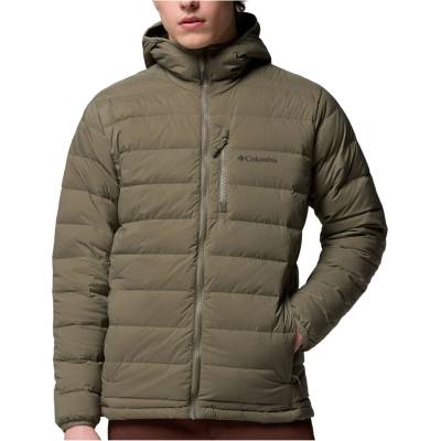 Columbia Мъжко пухено яке Columbia Drift Peak Stretch Down Hooded Jacket Down jacket - Stone Green (004-6319-0411)