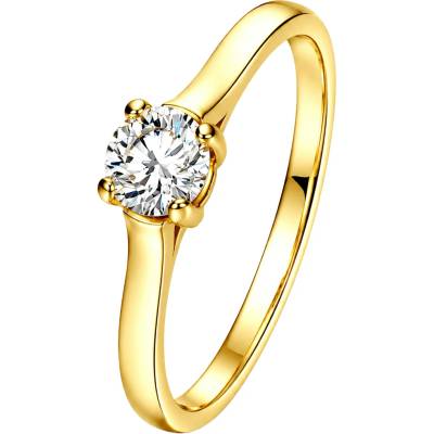 Zlaton Prsten žluté zlato s diamantem N14012602091