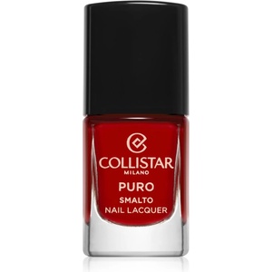Collistar Puro Long-Lasting Nail Lacquer дълготраен лак за нокти цвят 109 Papavero Ipnotico 10ml