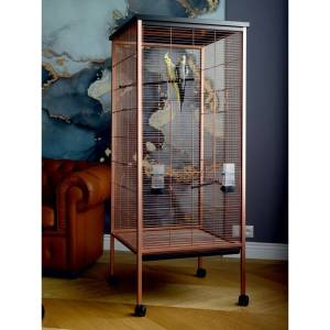 INTER-ZOO Pet Products Клетка за птици Big Bird Cage Industrial - 60 x 60 x 151, 5 см