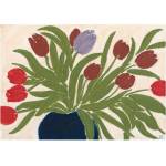 The Poster Club Постер 70x50 cm Tulips in a Blue Vase - Anine Cecilie Iversen - The Poster Club (16992-7)