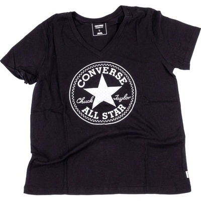 T shirt Converse Metallic Chuck Patch Crew T 001