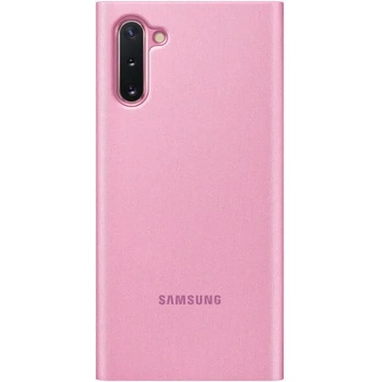 Image 1 of Samsung Galaxy Note 10 Flip Clear View cover pink (EF-ZN970CPEGWW)