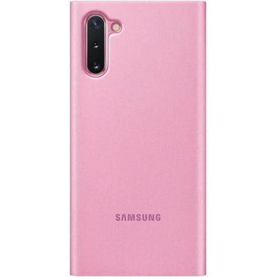 Samsung Galaxy Note 10 Flip Clear View cover pink (EF-ZN970CPEGWW)