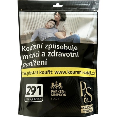 P&S Black cigaretový tabák 131 g – Hledejceny.cz