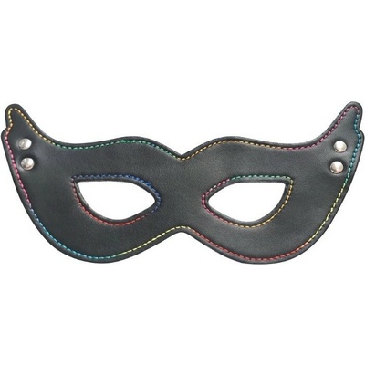 KOŽENÁ MASKA ​​RAINBOW STITCH