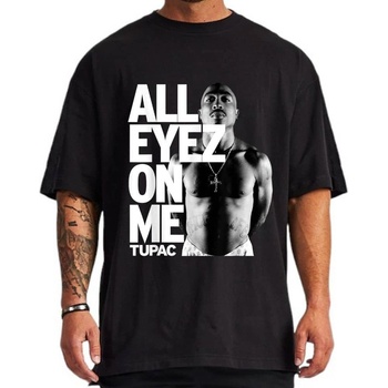 Hoodstyle Тениска Oversize 2Pac All Eyez On Me0395 - Черен, размер 2XL