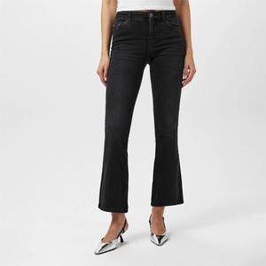 Only Дънки Only Women's Flared Bootcut Jeans - Washed Black