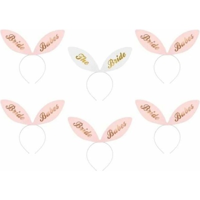 PartyDeco Čelenky Bride a Bride Babes, 6 ks – Hledejceny.cz
